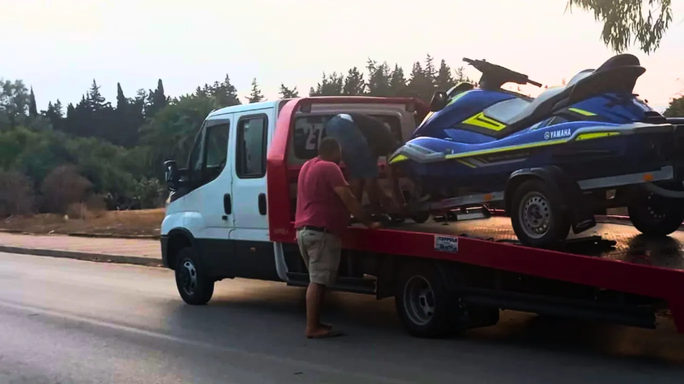 Transport et remorquage de jetskis Transport et remorquage de jetskis